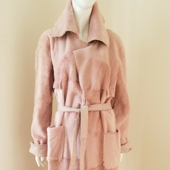 J Mendel Sherling Fur Trench coat - Picture 3 of 3